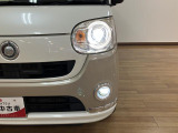LEDヘッドライト&LEDフォグランプを装備!白い光で暗い道もしっかり照らして、安全に運転できます。