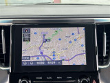 純正ナビキット搭載。フルセグTV/CD・DVD再生/Bluetooth対応