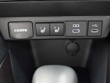 HDMI端子・シートヒータースイッチ・充電用USB端子(タイプC)・通信用USB端子(タイプC)