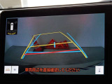 バックガイドモニターを装備しています、車庫入れもラクラクです。