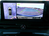 アラウンドビューモニター。空の上から見下ろすような視点でスムース駐車。