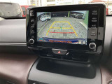 バックガイドモニターで、後方を確認しながら安心して駐車することができます。運転初心者も熟練者も必須の機能ですよ!