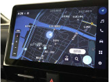 純正ナビを装備。タッチパネル式で使いやすく、お出かけもラクラクです。