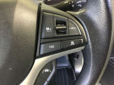 ハンドルの右側に追従機能の操作スイッチが付いています。高速道路などで、車が前の車との車間距離と速度を保ち追従していきます。高速道路でもアクセルを踏まずに運転することができるので疲労軽減できます。