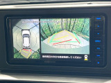【パノラミックビューモニター】専用のカメラにより、上から見下ろしたような視点で360度クルマの周囲を確認することができます☆死角部分も確認しやすく、狭い場所での切り返しや駐車もスムーズに行えます。