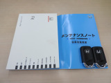 ☆車両取扱説明書・メンテナンスノート・スペアキーもご用意しております。