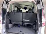 荷室の写真です。乗る人や荷物に合わせてフレキシブルに対応できます!!