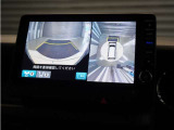 ◆マルチビューカメラシステム◆運転席から見づらい前後左右を、ナビ画面の映像で確認。見通しの悪い交差点や狭い道でのすれ違い、駐車などをサポートします。
