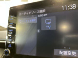 TVが見れるチューナーを装備しています。 新しい車でも付いていないことで、TVが見れない事も多々あるので要チェックです。