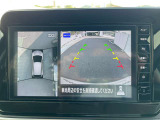アラウンドビューモニター装備☆上から見たような画面で車庫入れも縦列駐車もサポートします♪