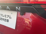 日産純正ドライブレコーダー(後方)。ナビとは連動しません。専用のアプリで映像を確認できます。