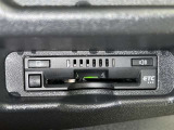 ETC車載器付きです。高速道路の料金所もスムーズに通過できます。