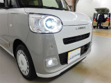 LEDヘッドライトです。デザイン性がよくとても明るいので、夜間の走行や悪天候でも安心です。しかも長寿命!