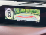【360&deg;ビューモニター】専用のカメラにより、上から見下ろしたような視点で360度クルマの周囲を確認することができます☆死角部分も確認しやすく、狭い場所での切り返しや駐車もスムーズに行えます。