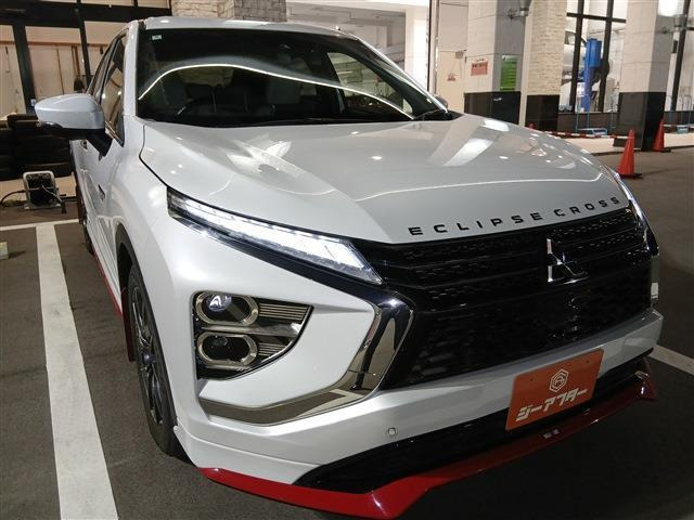 エクリプスクロス PHEV 2.4 P 4WD ワンオーナー 禁煙車 純正8インチナビ