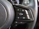 シーンに合わせたエンジン特性をセレクト可能なSI-DRIVEやクルーズコントロール機能を操作可能なステアリングスイッチです!手元で操作が出来ますので、運転中も安心ですよ!!