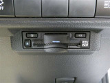 ETC車載器付きです。高速道路の料金所もスムーズに通過できます。