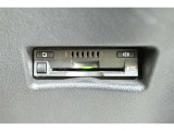 ETC車載器付きです。高速道路の料金所もスムーズに通過できます。