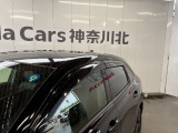 ドアバイザーで雨の日も安心です