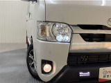 LEDヘッドライトです。デザイン性がよくとても明るいので、夜間の走行や悪天候でも安心です。しかも長寿命!