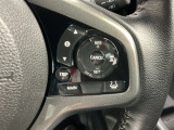 アクセルから足を離しても設定したスピードを保ち走行し、高速道路での疲労軽減に役立つクルーズコントロール付きです!