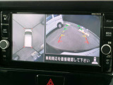 ナビ画面アラウンドビューモニター付、安心安全、全方向、上から見えます。運転が苦手な方安心です。