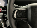 【オーディオリモコンスイッチ】ステアリング左に装備!運転中、視線をそらさずに選曲・ボリューム調整が可能に!