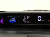 マルチインフォメーションディスプレイでクルマからの様々な運転情報を表示。