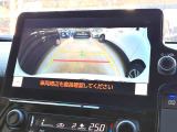 バックカメラで駐車時の死角も確認できます!