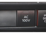 非常時やキャンプなどに役立つAC100Vコンセント付きです。