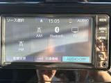 嬉しい装備です♪ワンセグTV・Bluetoothオーディオに対応しています!!
