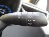 AUTOの位置にセットしておくと、暗くなったら自動でライトの点灯をサポートしてくれます!高速道路でのトンネル通過時など便利です!