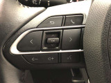 【ステアリングスイッチ】左です。ハンドルから手を離さず、運転に集中したまま手元でオーディオ操作等ができます。