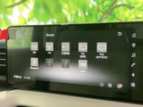 ラジオやBluetooth、テレビなど、選べる音源が一覧で表示されています。使いたい項目を画面上で確認しやすく、普段の移動に合わせてお選びいただけます。