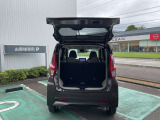 大きく開くリヤハッチ,荷物スペースも確保できます
