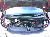 自慢のエンジンはパワードbyHONDAです。精度とバランスにこだわって、低回転からスムースなパワーを発揮します。
