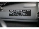 車両型式、フレームナンバーなどを表記したプレートです。最後までご覧いただきましてありがとうございました!ご不明な点などございましたら、お気軽にお問い合わせください。