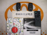スマートキー&後席モニター用リモコン付。取扱説明書とメンテナンスノートもあります☆品質評価シート付いてます!トヨタ認定中古車ライト!!