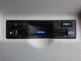 ETC車載器付きです。高速道路の料金所もスムーズに通過できます。