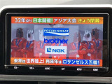 ドライブの休憩時に地デジやDVDの視聴が可能です