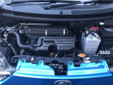 エンジンルームも綺麗です。ハイレベルな日産整備士がしっかり整備をしてお渡しします