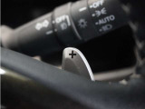 ◆パドルシフト装備◆オートマチック車でもミッション車のようなフィーリングを楽しめます。エンジンブレーキを使いたい時に役立ちます。