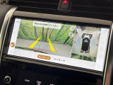 360度カメラ『狭い場所でも安心して駐車できるようにサポート。タッチスクリーンの表示と音で障害物との距離を確認できます。車幅感覚に慣れていない方や駐車の苦手な方には必見の装備といえます♪』