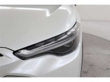 LEDヘッドライト付き