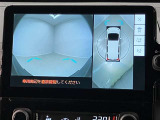 全周囲カメラ付きでバックが見やすいですね。