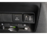 ■AC100V電源■ 車の中で、コンセントが使えます。便利ですね。