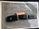 純正エンジンスターター付です。便利なアドバンストキーですので、カギを取り出さなくても開け閉めができます。