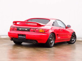 人気のMR2カスタム車両の入庫!全国でも台数の少ないATモデルをベースに外装同色塗装、RAYS製TE37SL15AW、ローダウン、バックカメラなどの充実装備にタイヤもADVANを装着。溝も9分山有