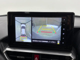 パノラマモニターは上から見下ろした様な感覚で位置を把握できます♪苦手な駐車も自信が持てます♪