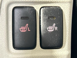 【シートヒーター】シートを温めてくれる暖房機器です!長時間座っていると負担が掛かりやすい背中や腰、または冬場などの寒い日に冷えやすい脚部に快適なぬくもりを伝えます。